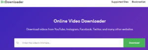 BitDownloader sitio para descargar videos gratis online