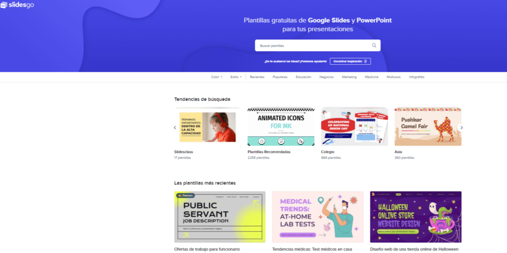 SlidesGo: Descarga Plantillas Google Slides Y PowerPoint Gratis