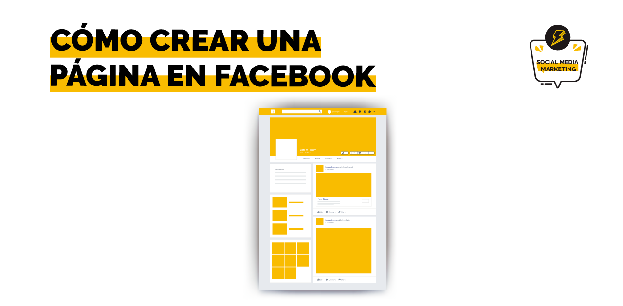 como crear una página en Facebook de empresa en español 2023