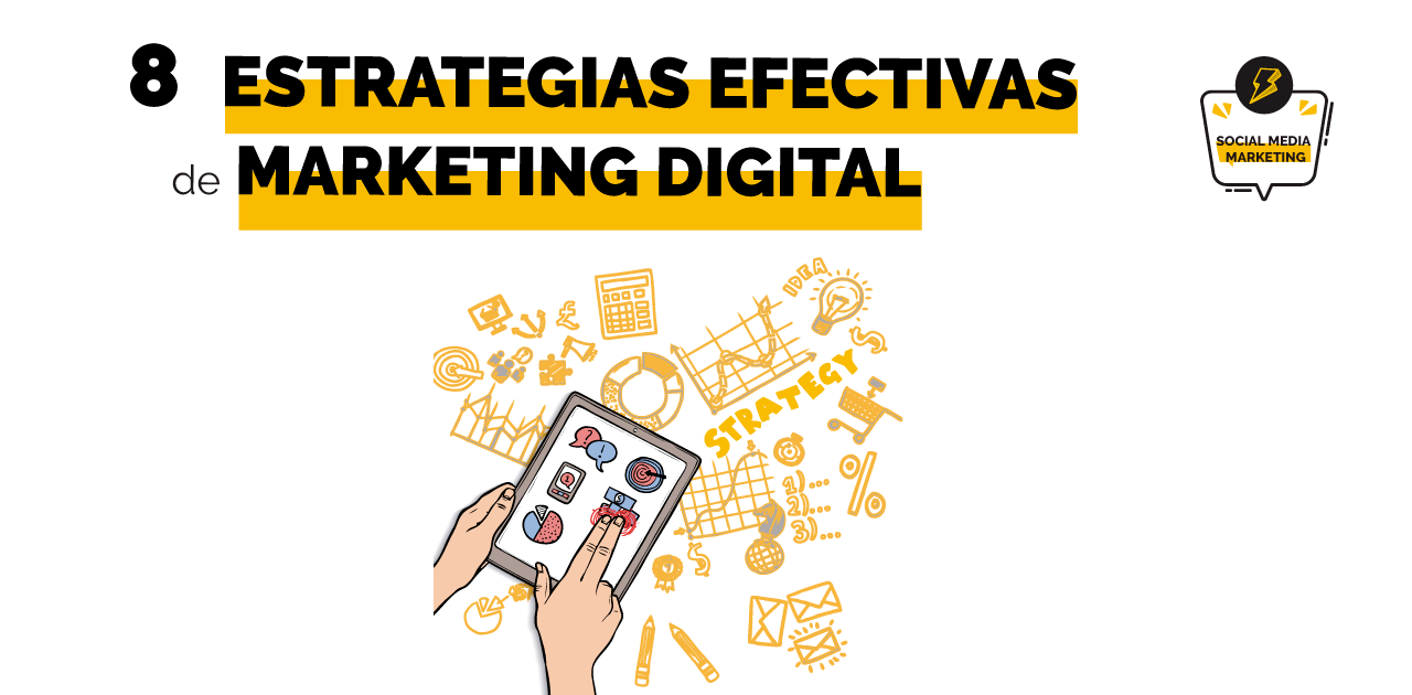 Tipos de estrategias de marketing digital para un plan de Marketing